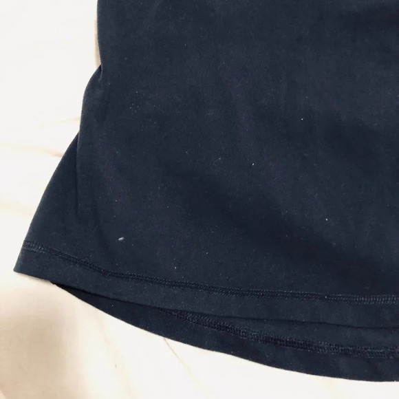 Lululemon Navy Blue Side Stripe Tank Top Activewear - Picture 9 of 13